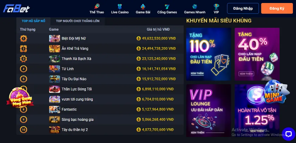 Mẹo chơi Nổ Hũ hiệu quả tại Betvisa Bet